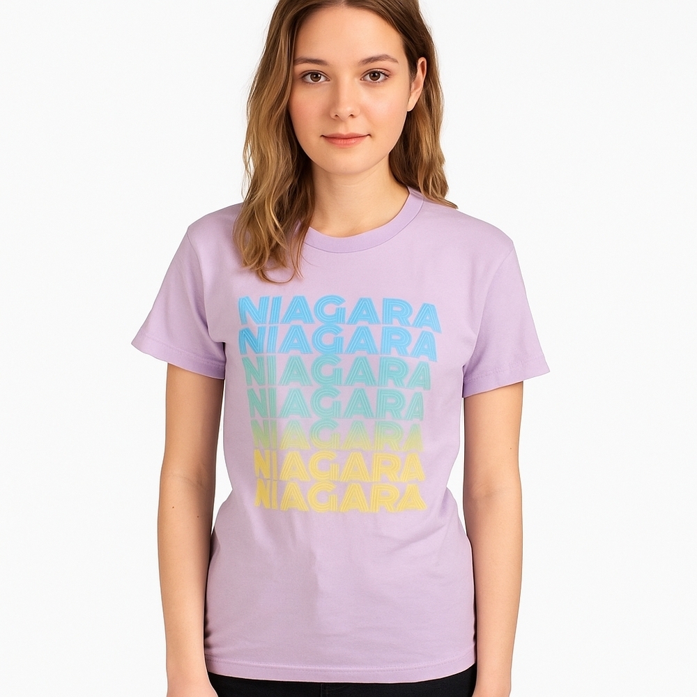 Comfort Colors Niagara Pastel Purple T-shirt Size Small